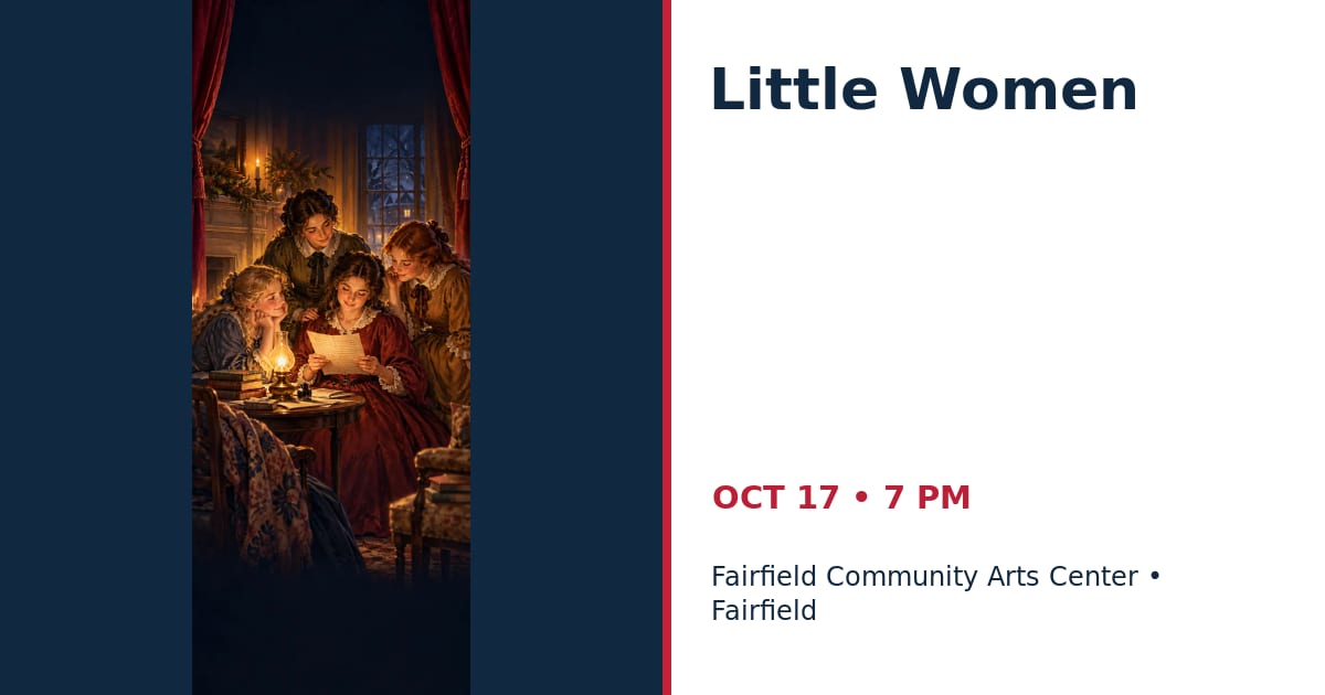 Cincinnati Christian Schools present Little Women • OCT 17 • Fairfield