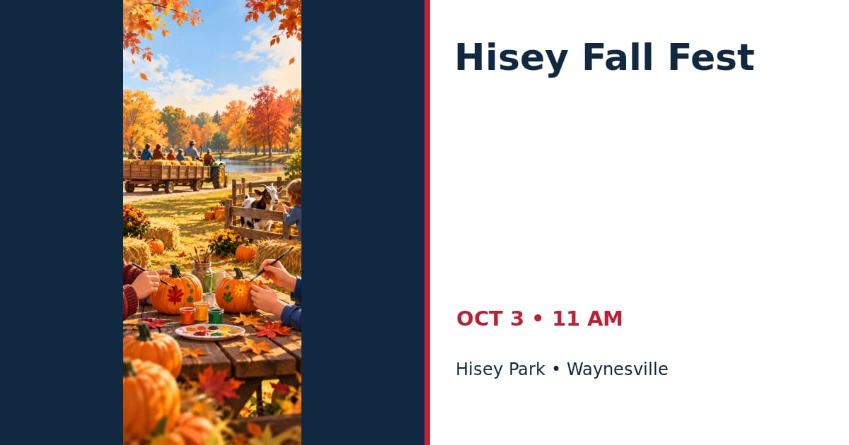 Hisey Fall Fest • OCT 3 • Waynesville