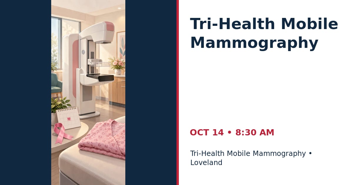 Tri-Health Mobile Mammography • OCT 14 • Loveland