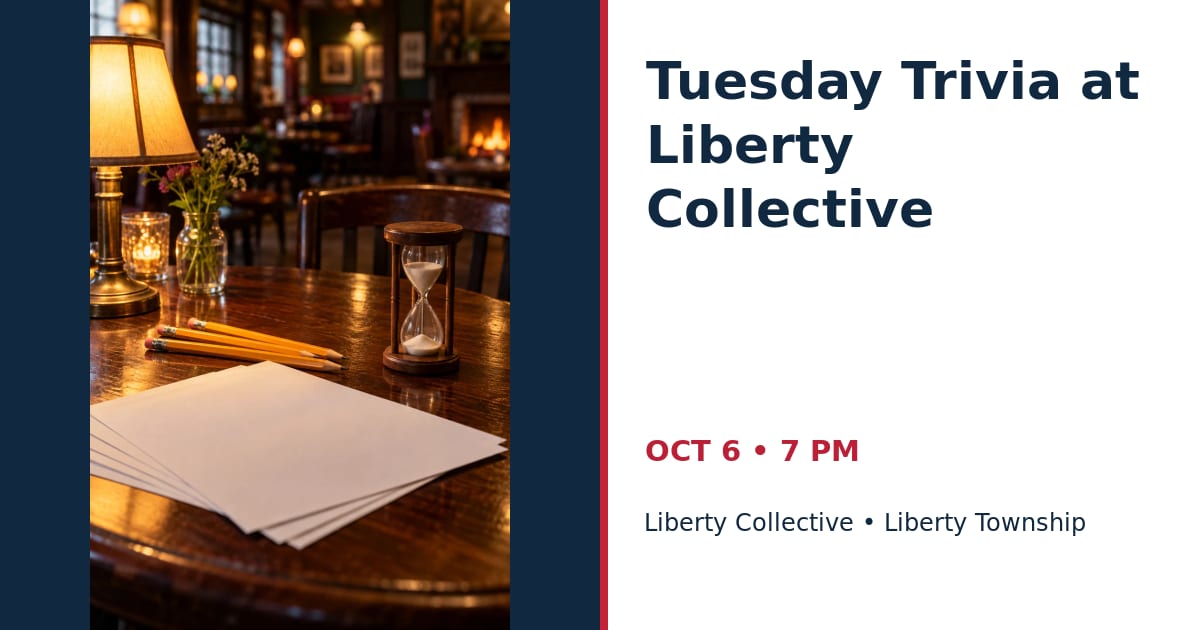 Tuesday Trivia at Liberty Collective • OCT 6 • Liberty Township