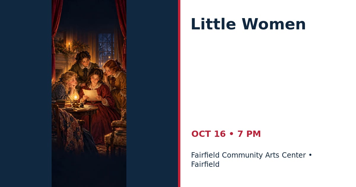 Cincinnati Christian Schools present Little Women • OCT 16 • Fairfield