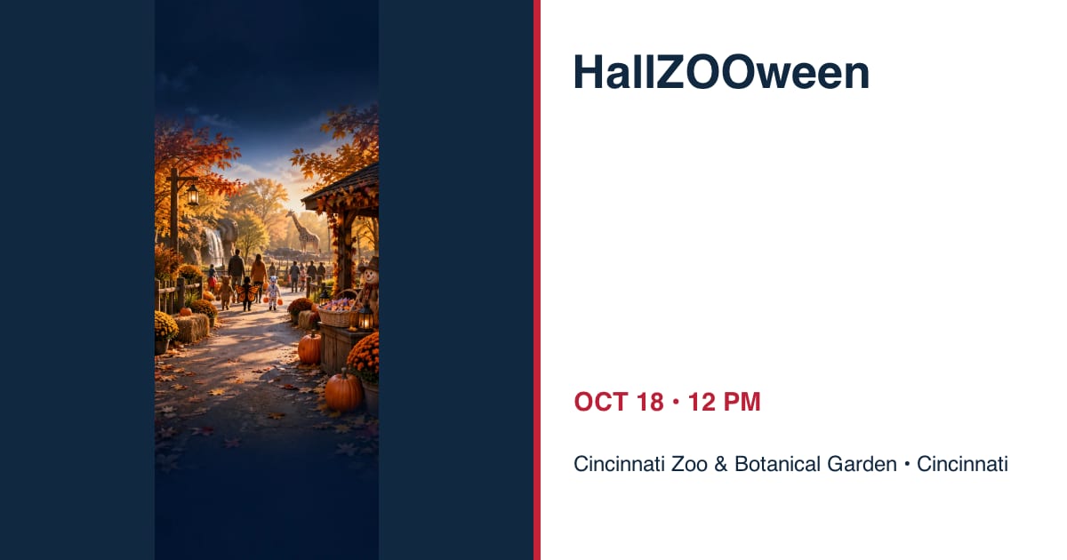 HallZOOween • OCT 18 • Cincinnati