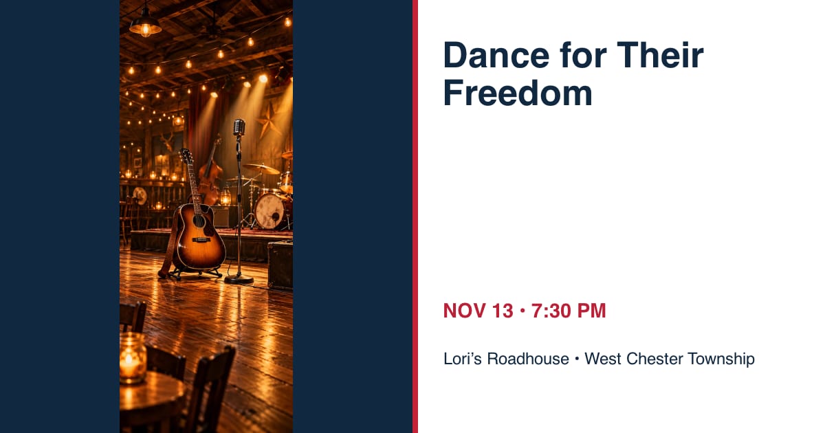 Dance for Their Freedom featuring Josiah Siska • NOV 13 • West Chester Township