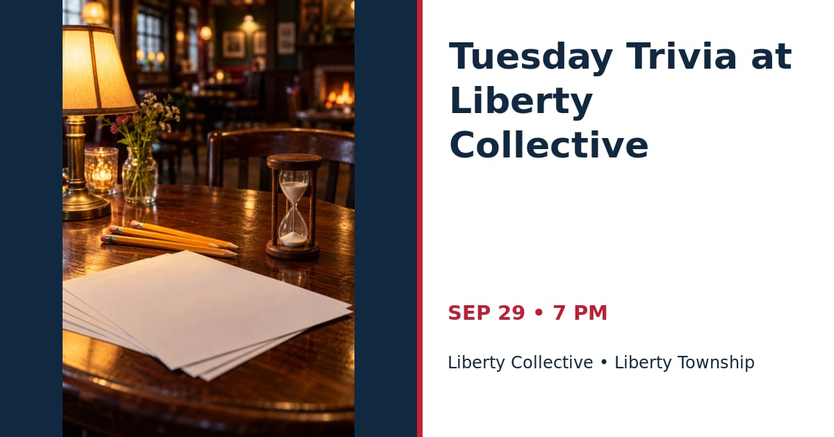 Tuesday Trivia at Liberty Collective • SEP 29 • Liberty Township