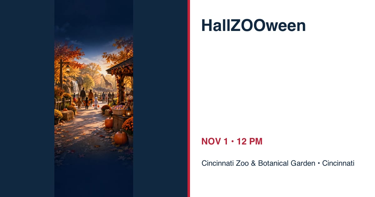 HallZOOween • NOV 1 • Cincinnati