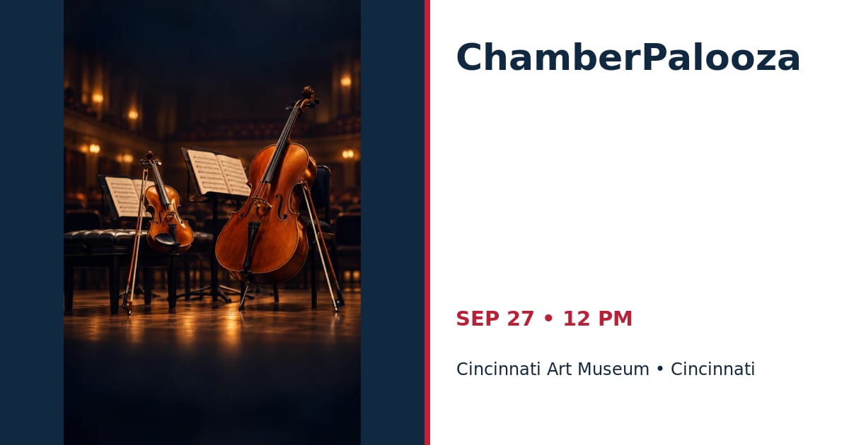 ChamberPalooza • SEP 27 • Cincinnati