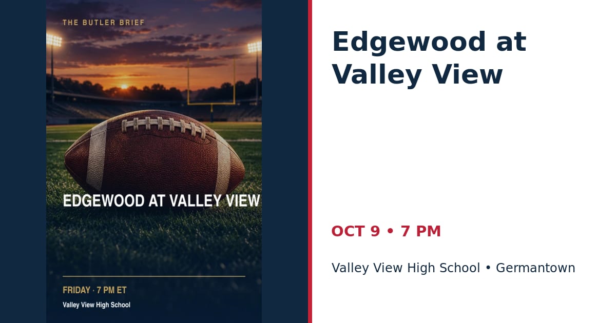Edgewood at Valley View • OCT 9 • Germantown