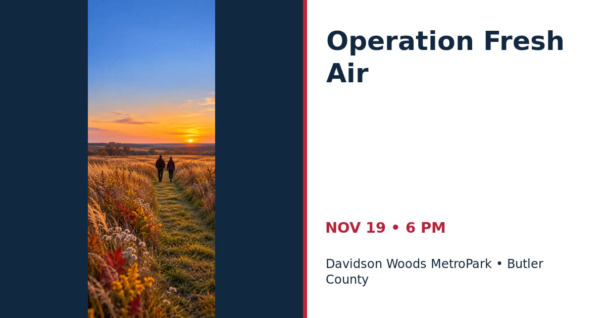Operation Fresh Air • NOV 19 • Butler County