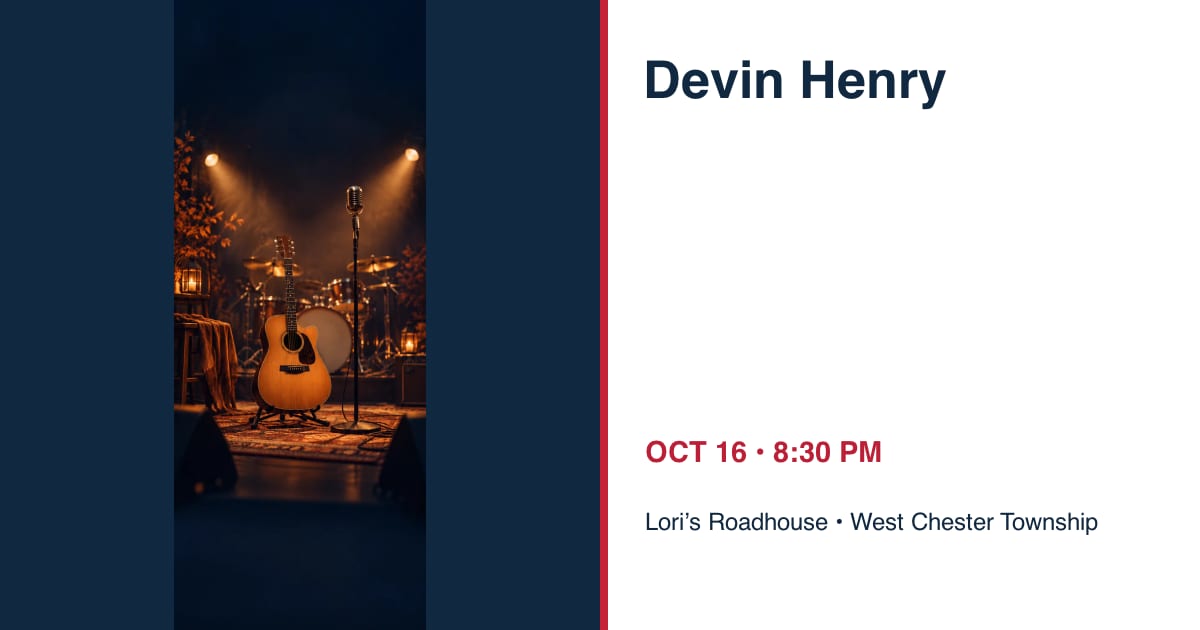 Devin Henry • OCT 16 • West Chester Township