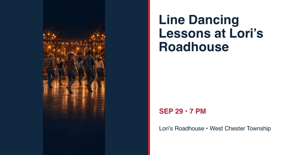 Line Dancing Lessons at Lori’s Roadhouse • SEP 29 • West Chester Township