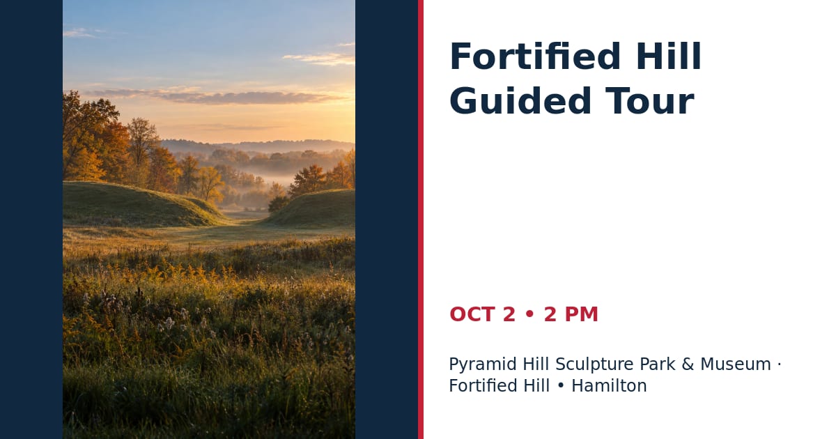 Fortified Hill Guided Tour • OCT 2 • Hamilton