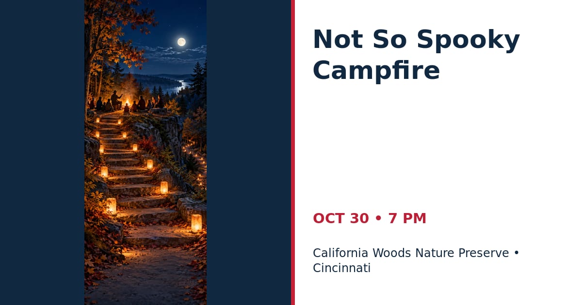 Not So Spooky Campfire on the Bluff • OCT 30 • Cincinnati