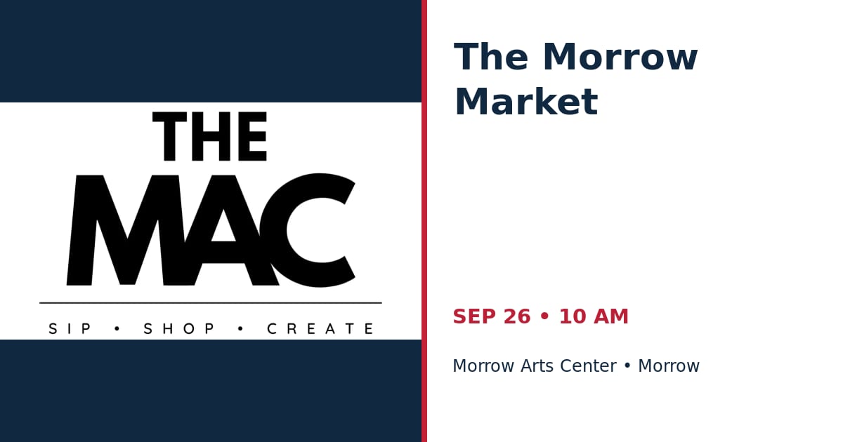 The Morrow Market • SEP 26 • Morrow