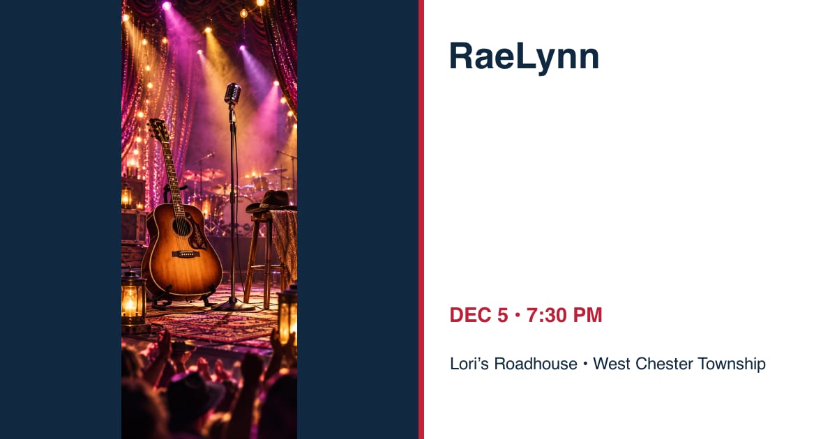RaeLynn • DEC 5 • West Chester Township