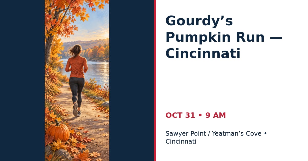 Gourdy’s Pumpkin Run — Cincinnati • OCT 31 • Cincinnati