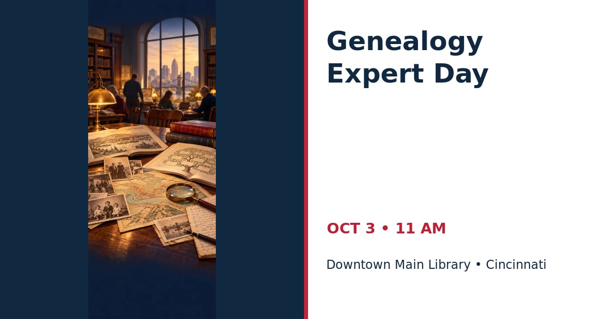A Day with the Experts! • OCT 3 • Cincinnati